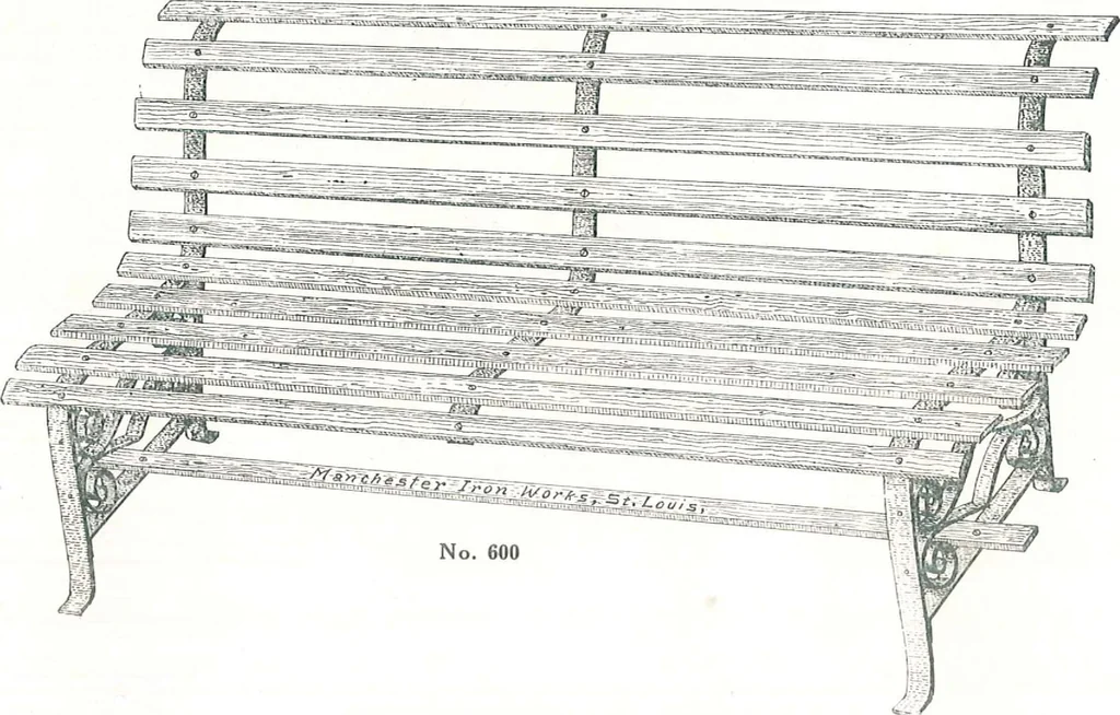 An illustration from Manchester Iron Works, architectural, structural, ornamental iron and steel., 1916, leaf 54