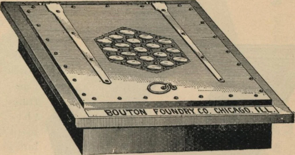 An illustration from Manual of the Bouton Foundry Company, 1887, 1887, leaf 182