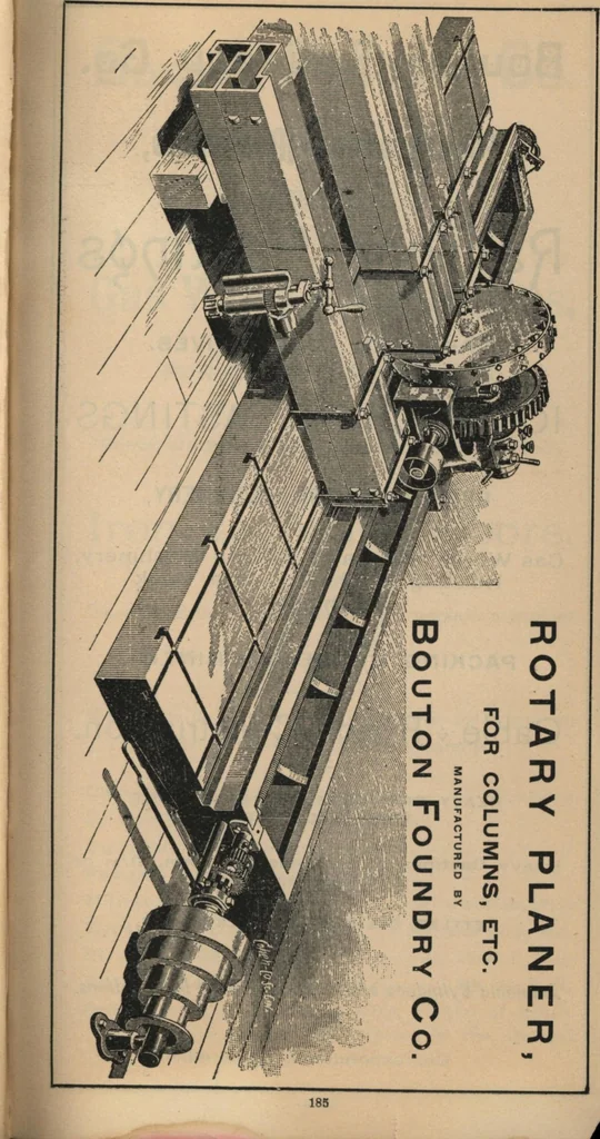 An illustration from Manual of the Bouton Foundry Company, 1887, 1887, leaf 188