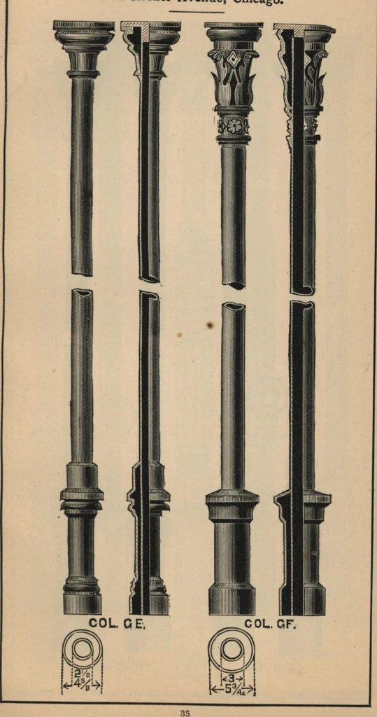 An illustration from Manual of the Bouton Foundry Company, 1887, 1887, leaf 38