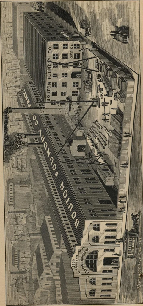 An illustration from Manual of the Bouton Foundry Company, 1887, 1887, leaf 5