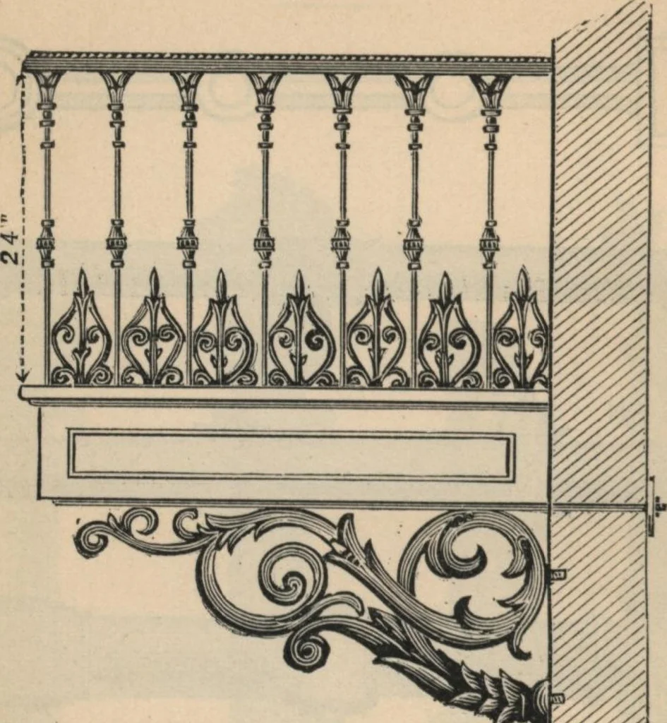 An illustration from Manual of the Bouton Foundry Company, 1887, 1887, leaf 63