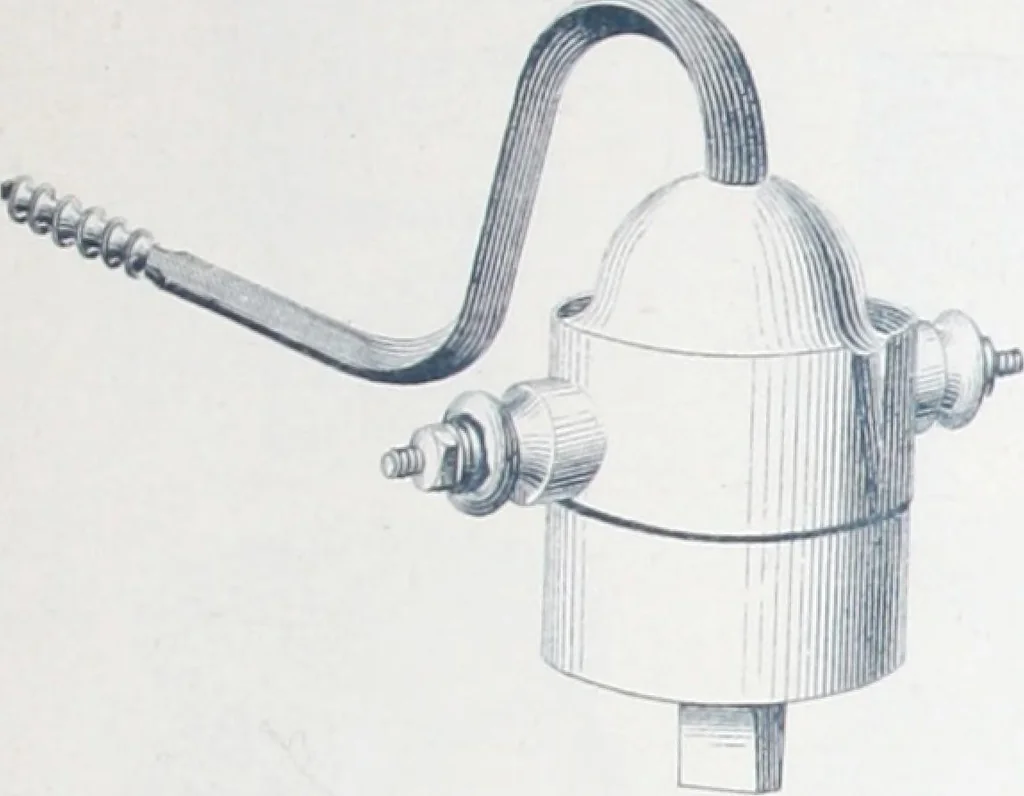 An illustration from Manufacture de lampes A incandescence & d'appareillage general pour l'electricite La Frana§aise., 1900, leaf 12