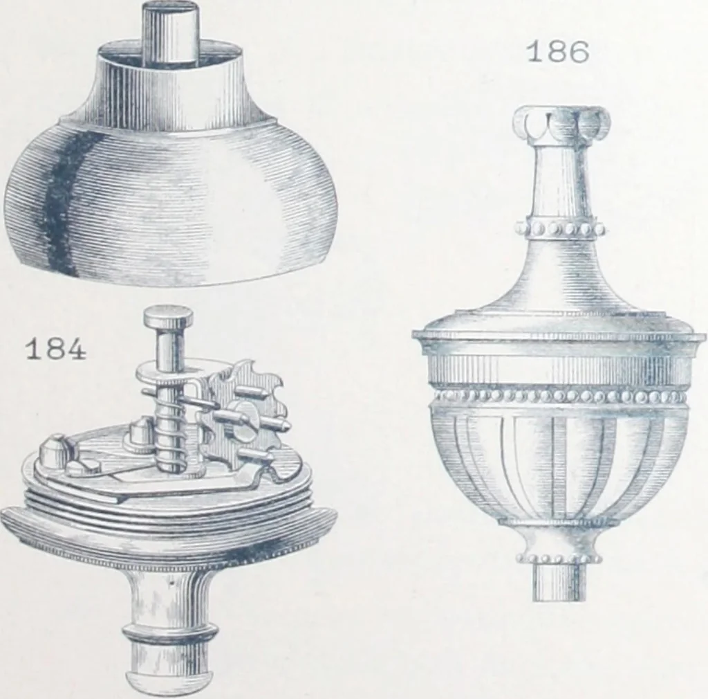 An illustration from Manufacture de lampes A incandescence & d'appareillage general pour l'electricite La Frana§aise., 1900, leaf 12