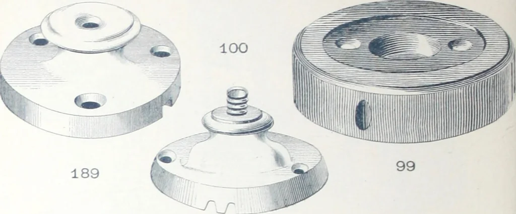 An illustration from Manufacture de lampes A incandescence & d'appareillage general pour l'electricite La Frana§aise., 1900, leaf 15