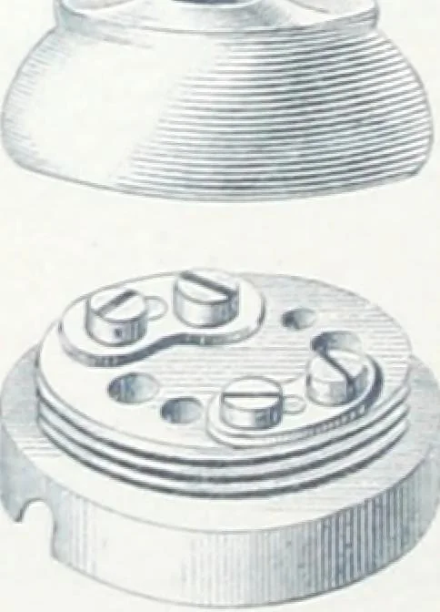 An illustration from Manufacture de lampes A incandescence & d'appareillage general pour l'electricite La Frana§aise., 1900, leaf 15