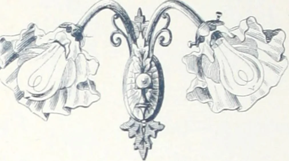 An illustration from Manufacture de lampes A incandescence & d'appareillage general pour l'electricite La Frana§aise., 1900, leaf 25
