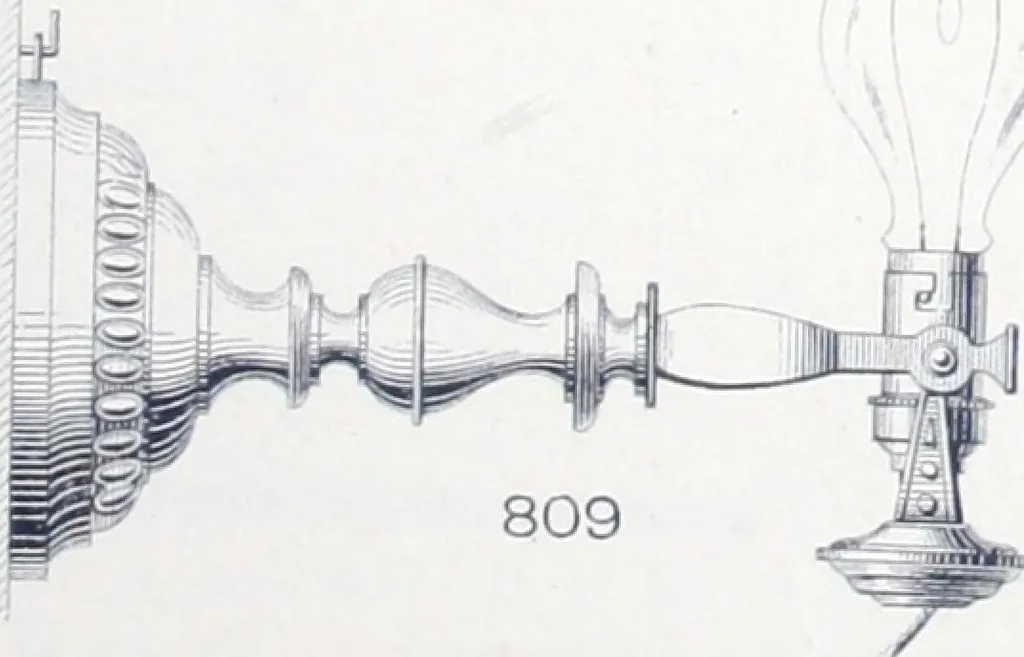 An illustration from Manufacture de lampes A incandescence & d'appareillage general pour l'electricite La Frana§aise., 1900, leaf 26