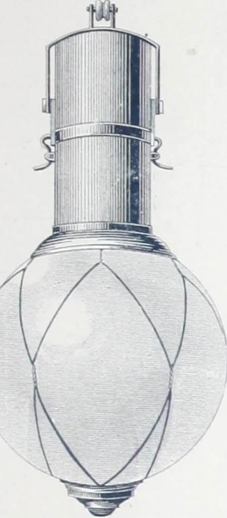 An illustration from Manufacture de lampes A incandescence & d'appareillage general pour l'electricite La Frana§aise., 1900, leaf 30