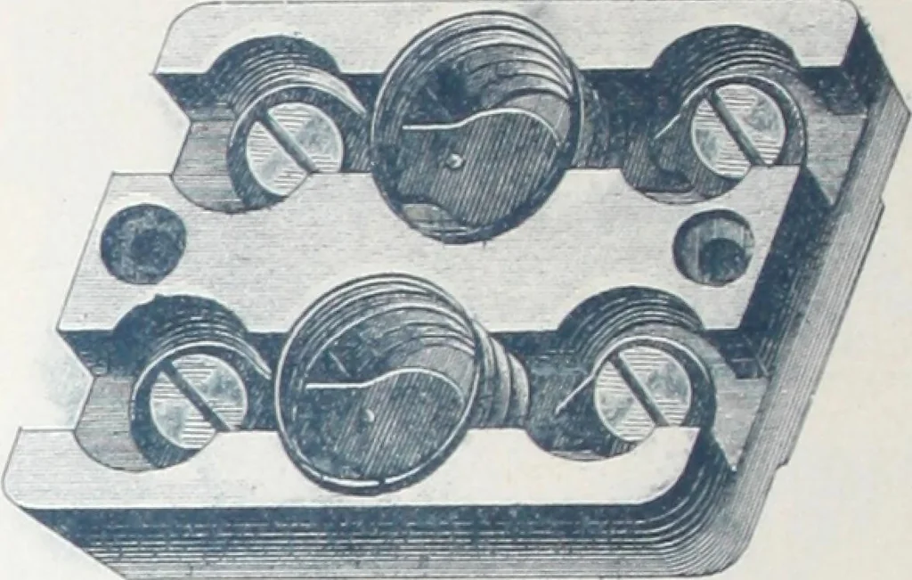 An illustration from Manufacture de lampes A incandescence & d'appareillage general pour l'electricite La Frana§aise., 1900, leaf 7