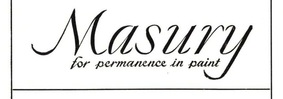 An illustration from Masury quick drying color varnish enamel., 1928, leaf 0