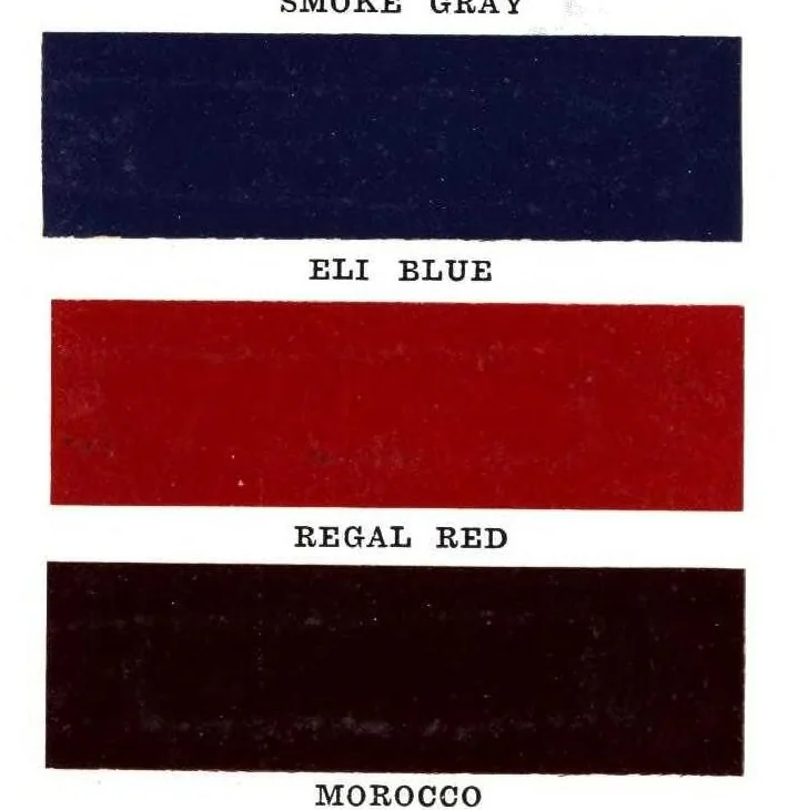 An illustration from Masury quick drying color varnish enamel., 1928, leaf 1