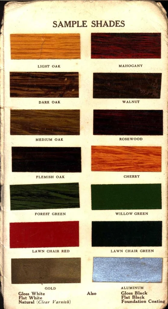 An illustration from Masury's nomar wood stain., 1914, leaf 2