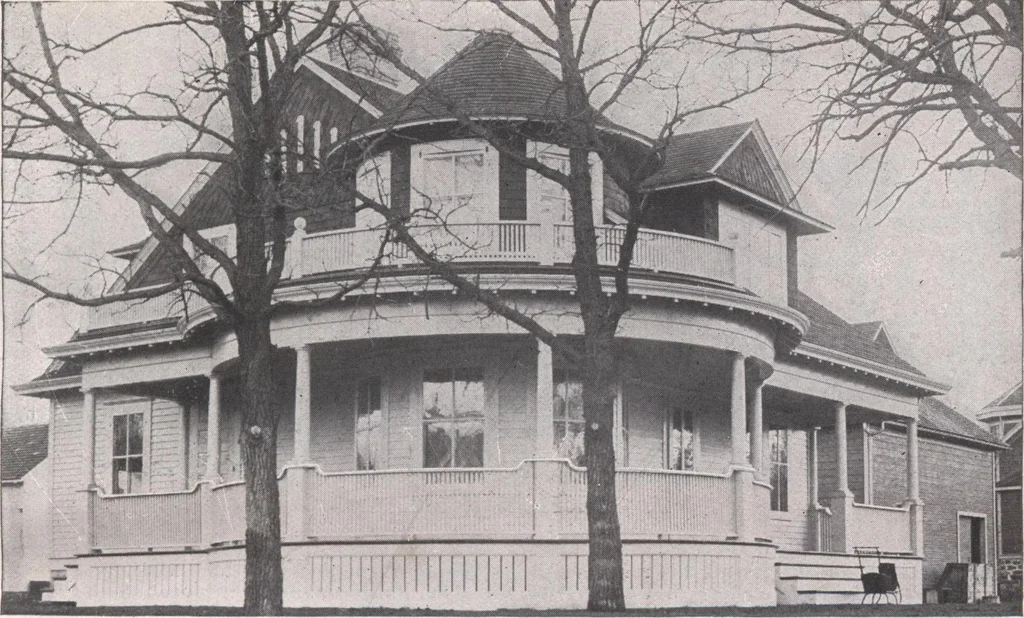 An illustration from Attractive homes, 1912, leaf 100