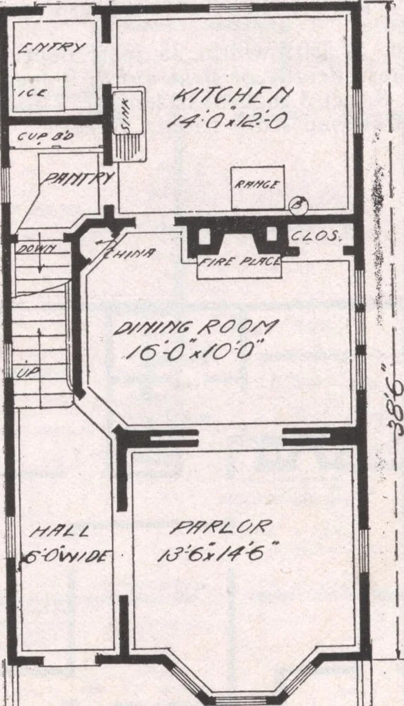 An illustration from Attractive homes, 1912, leaf 103