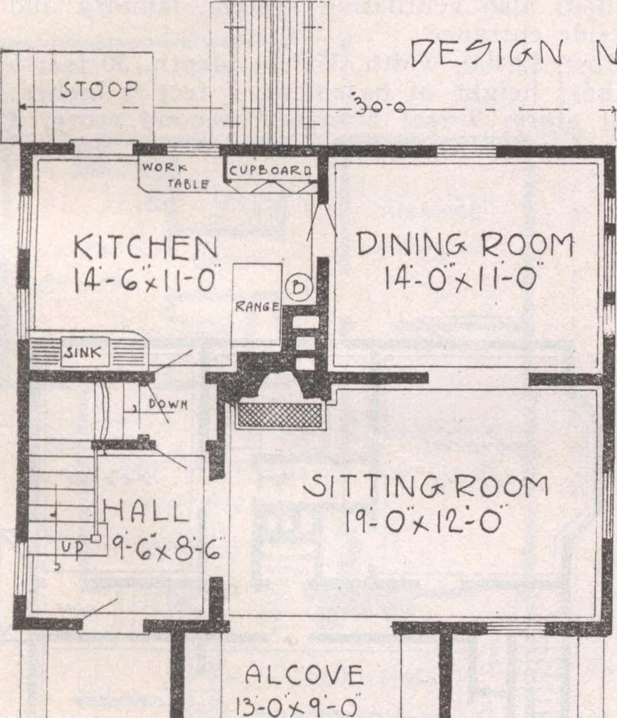 An illustration from Attractive homes, 1912, leaf 106