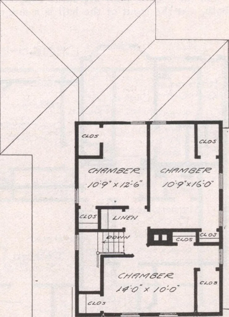 An illustration from Attractive homes, 1912, leaf 108