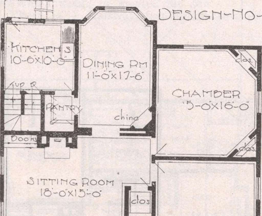 An illustration from Attractive homes, 1912, leaf 109