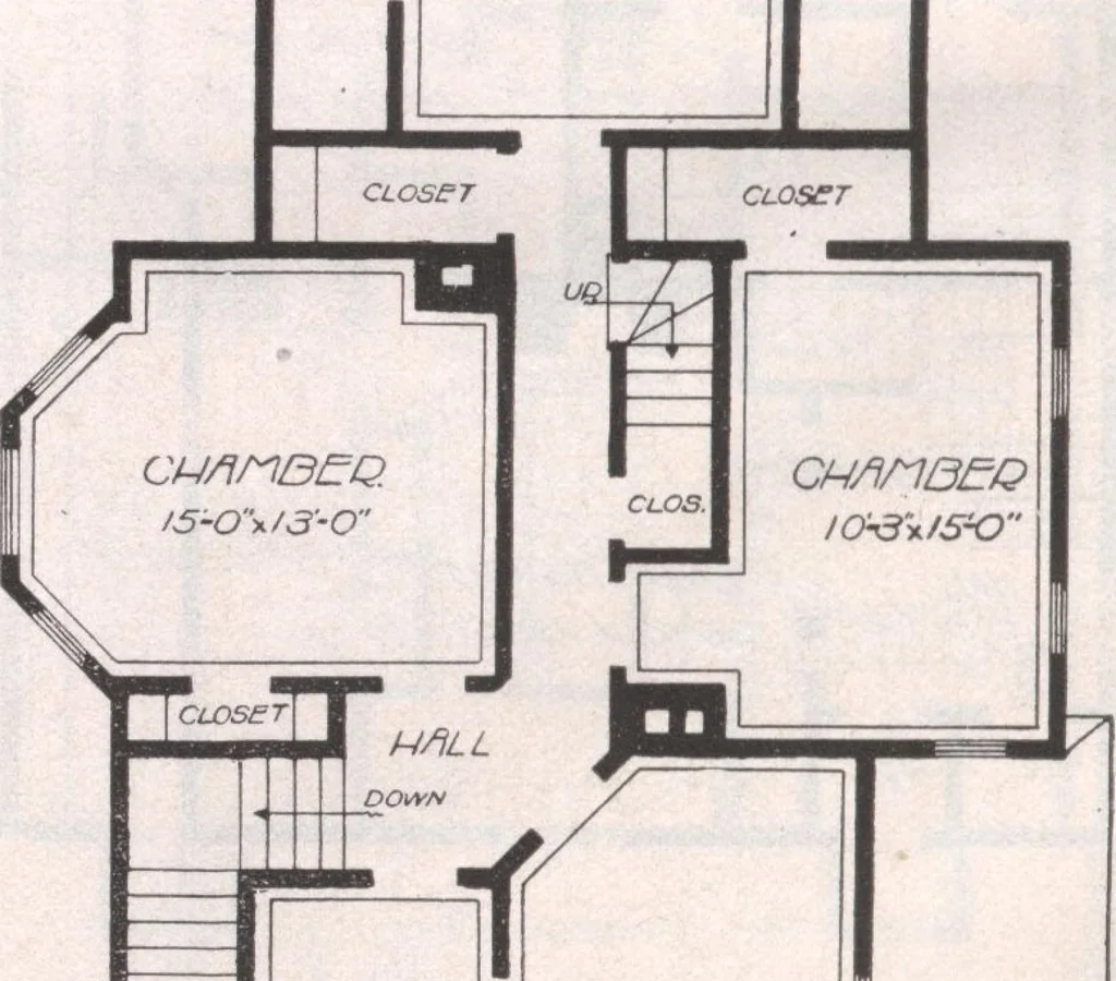 An illustration from Attractive homes, 1912, leaf 111