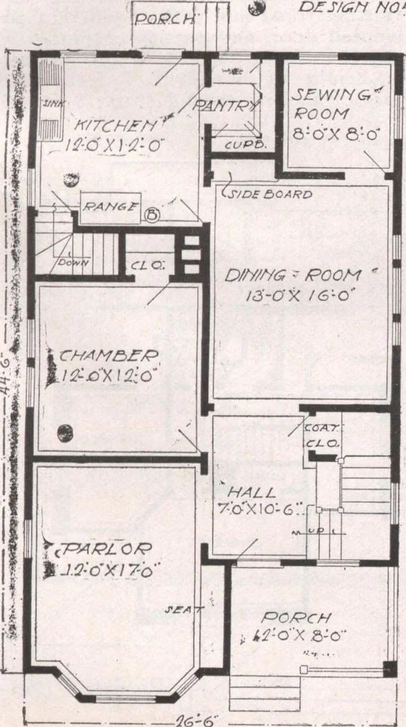 An illustration from Attractive homes, 1912, leaf 112