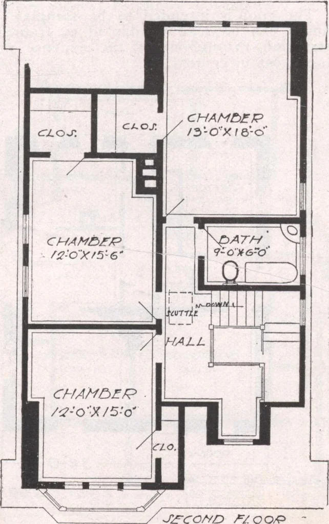 An illustration from Attractive homes, 1912, leaf 112