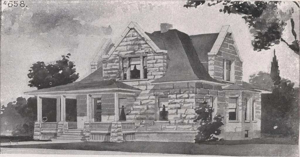 An illustration from Attractive homes, 1912, leaf 113