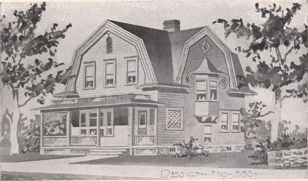 An illustration from Attractive homes, 1912, leaf 114
