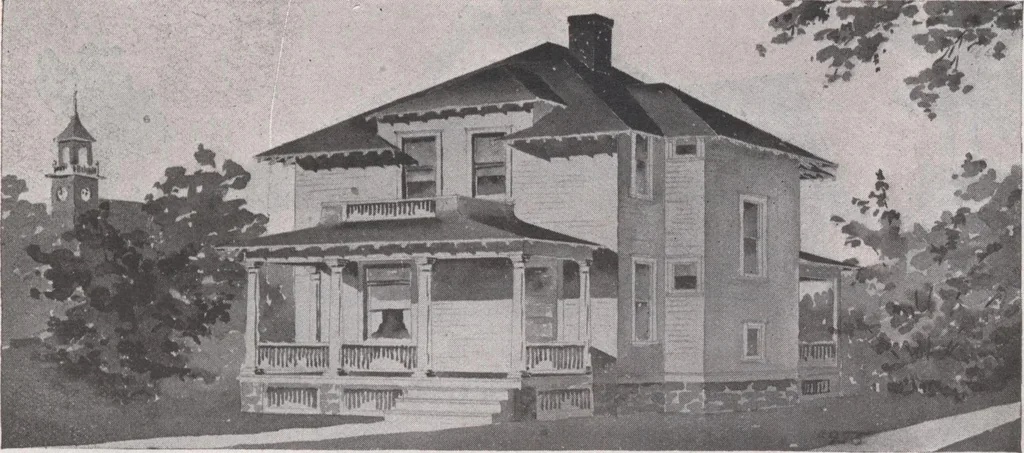 An illustration from Attractive homes, 1912, leaf 118