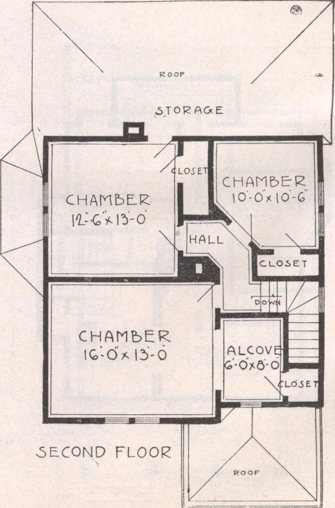 An illustration from Attractive homes, 1912, leaf 119
