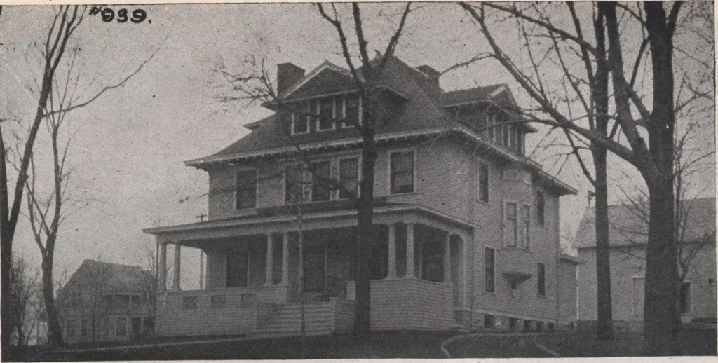 An illustration from Attractive homes, 1912, leaf 12