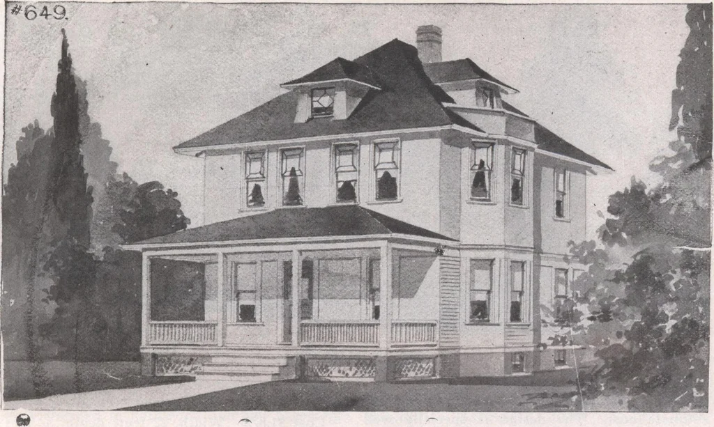 An illustration from Attractive homes, 1912, leaf 120
