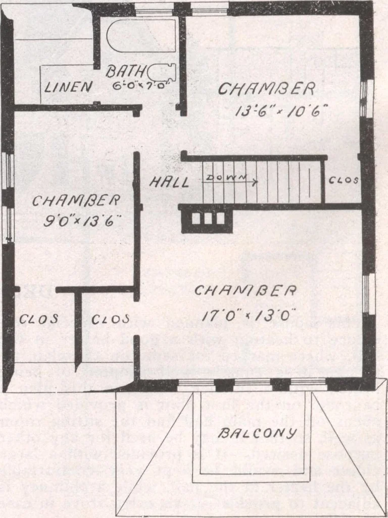 An illustration from Attractive homes, 1912, leaf 123