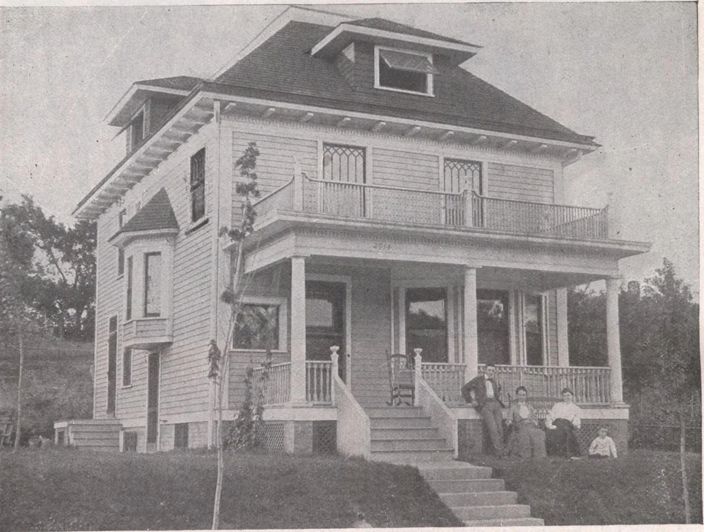 An illustration from Attractive homes, 1912, leaf 125