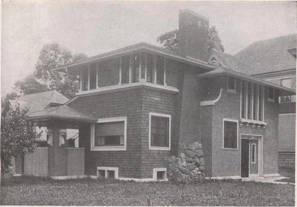An illustration from Attractive homes, 1912, leaf 126