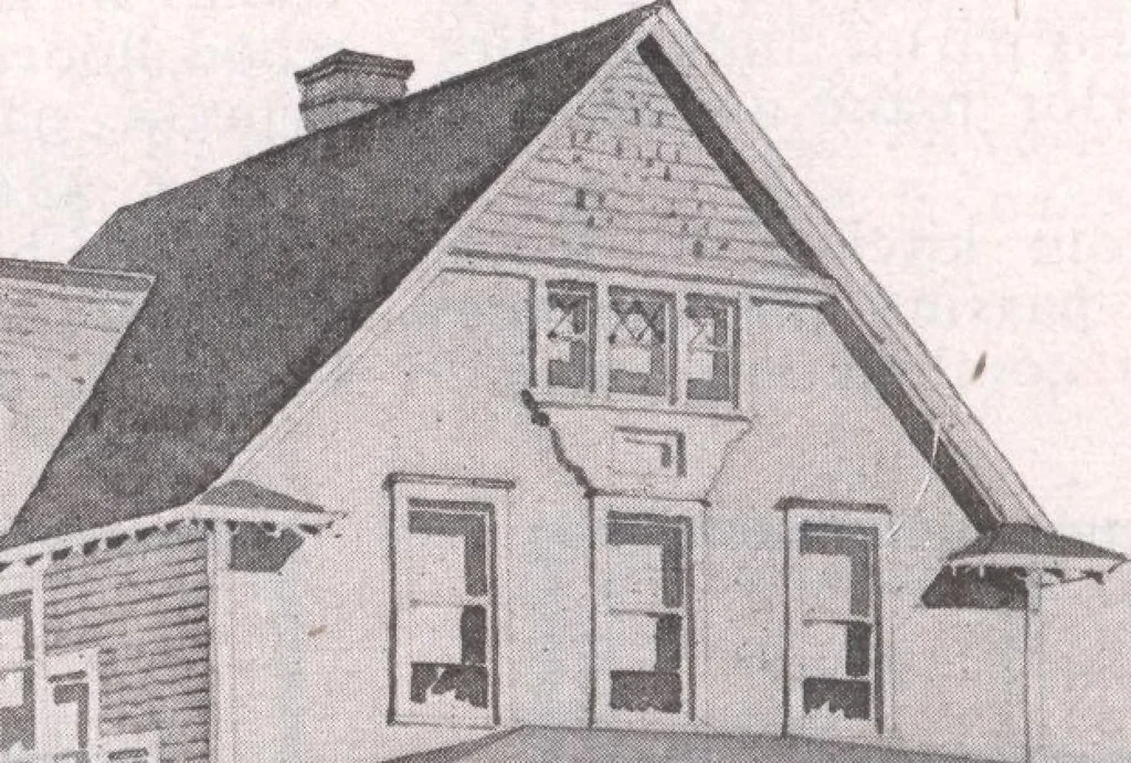 An illustration from Attractive homes, 1912, leaf 137