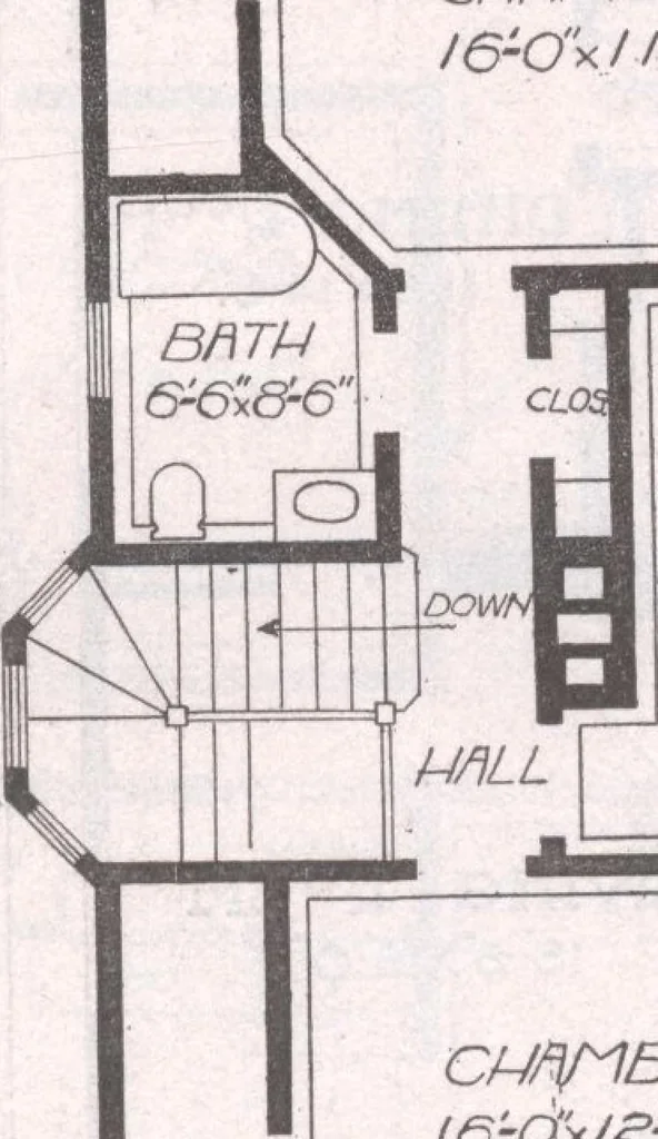 An illustration from Attractive homes, 1912, leaf 142