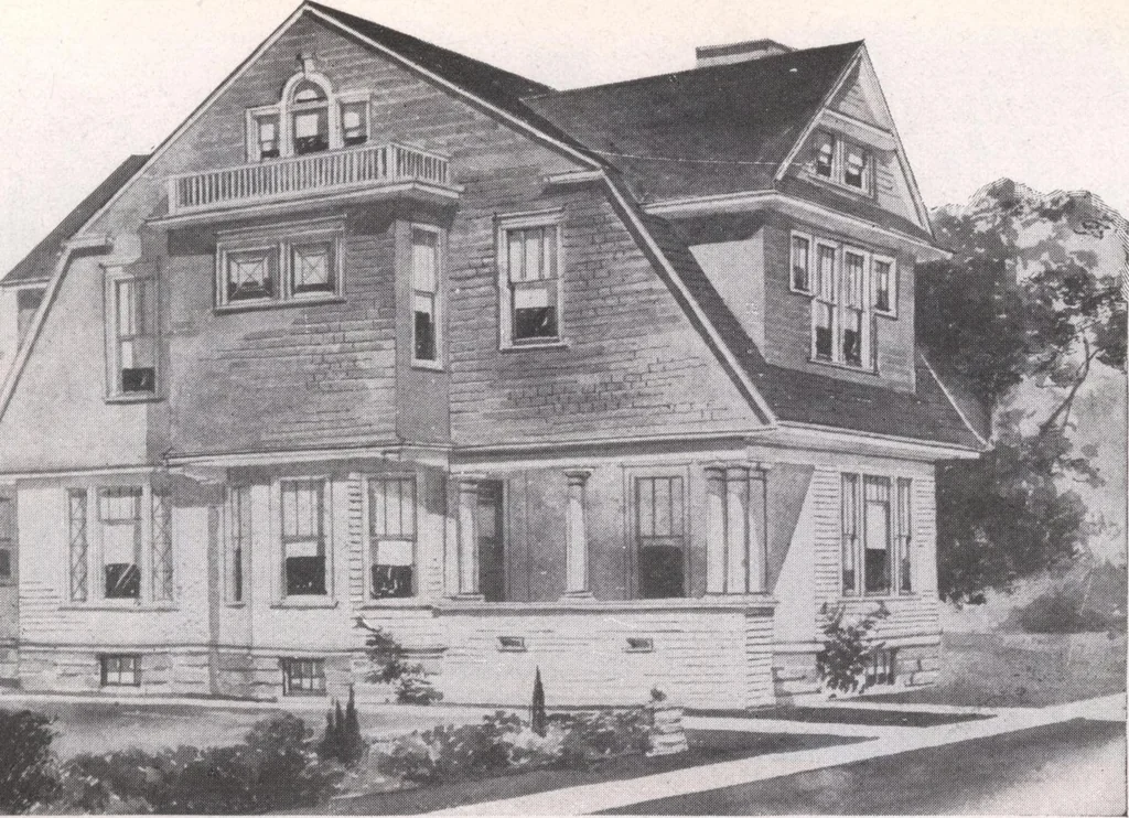An illustration from Attractive homes, 1912, leaf 144