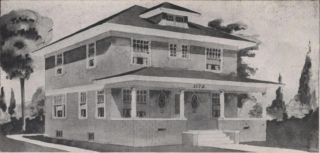 An illustration from Attractive homes, 1912, leaf 15