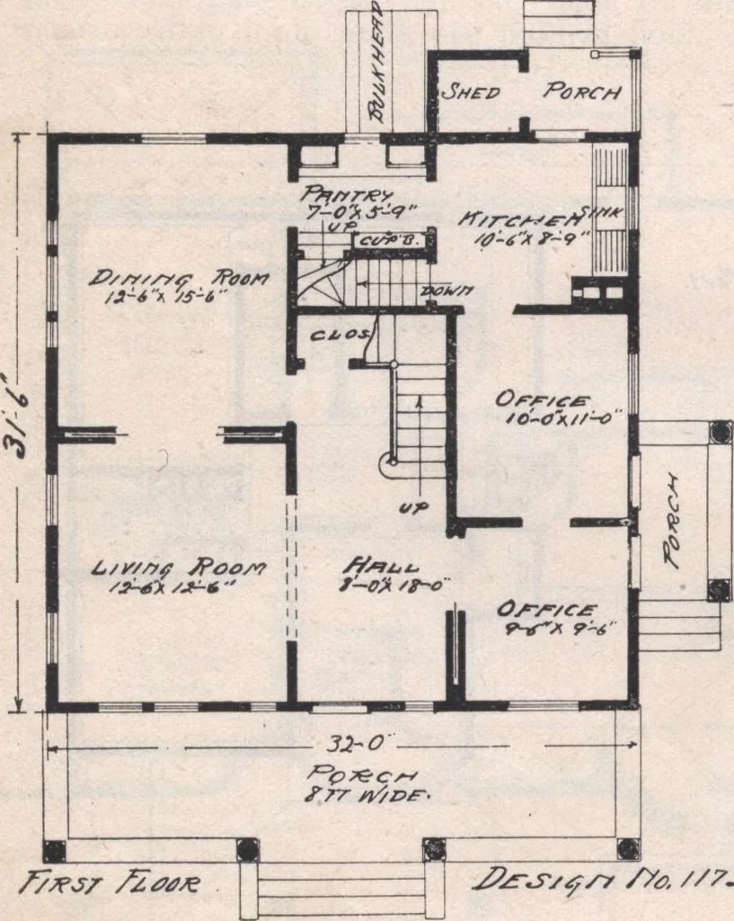 An illustration from Attractive homes, 1912, leaf 15