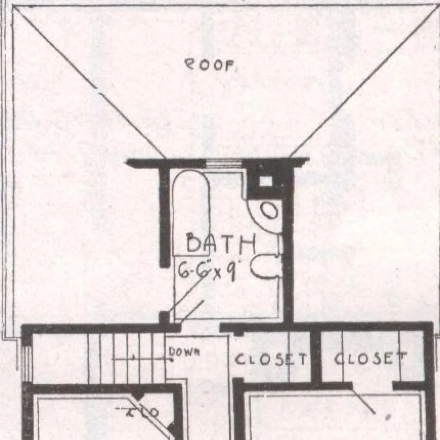 An illustration from Attractive homes, 1912, leaf 157