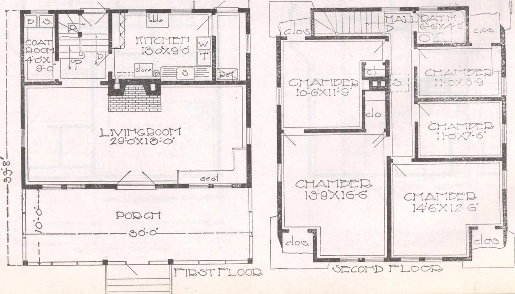 An illustration from Attractive homes, 1912, leaf 159