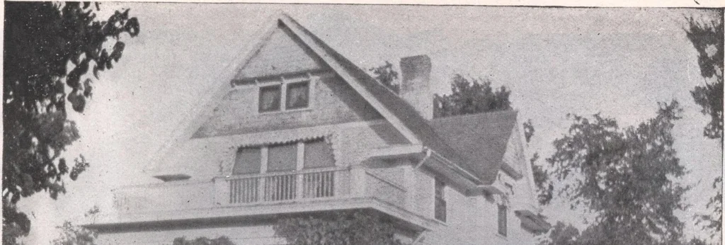 An illustration from Attractive homes, 1912, leaf 160