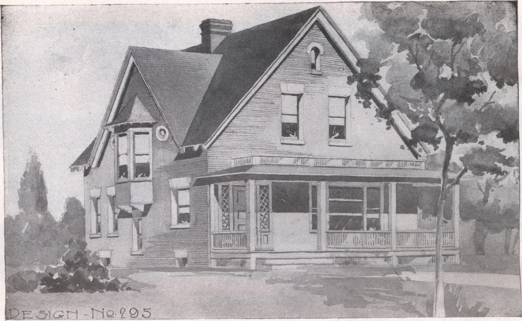 An illustration from Attractive homes, 1912, leaf 163