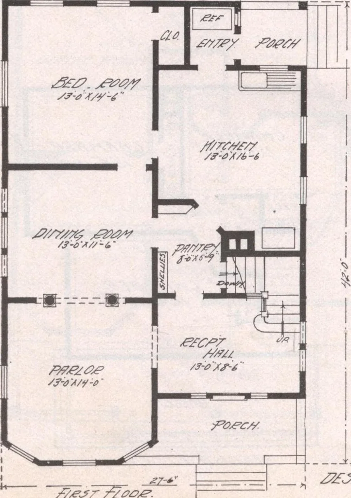An illustration from Attractive homes, 1912, leaf 171