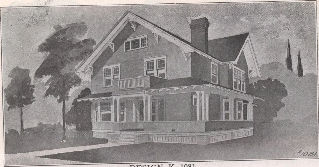An illustration from Attractive homes, 1912, leaf 172