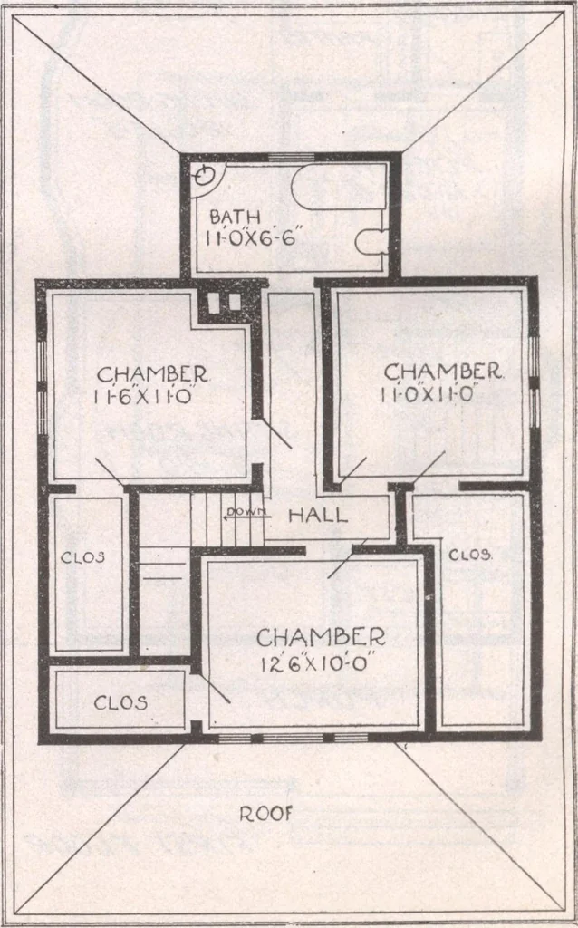 An illustration from Attractive homes, 1912, leaf 175