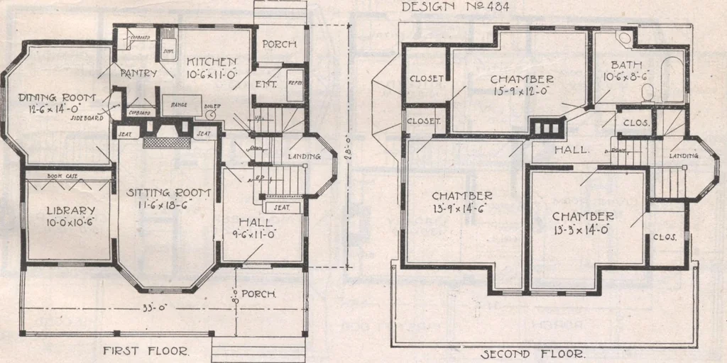 An illustration from Attractive homes, 1912, leaf 18