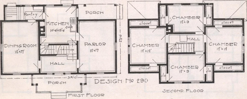 An illustration from Attractive homes, 1912, leaf 186