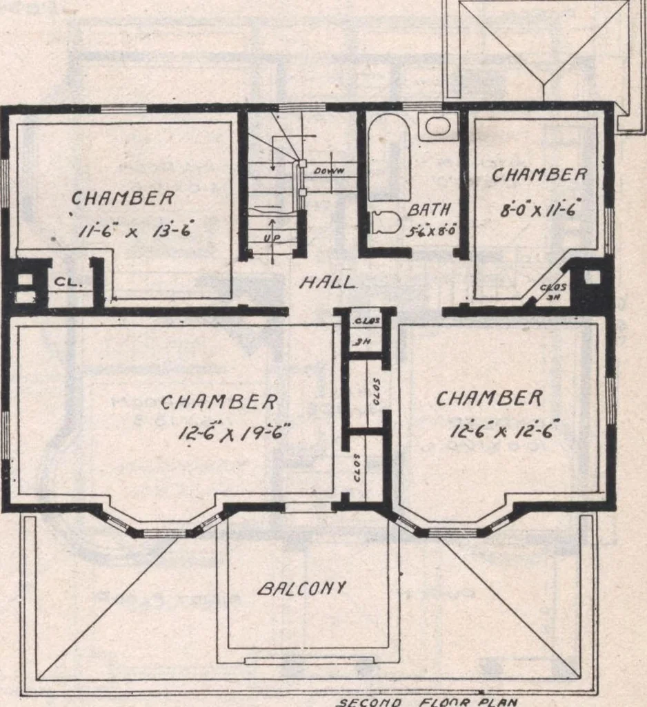 An illustration from Attractive homes, 1912, leaf 20