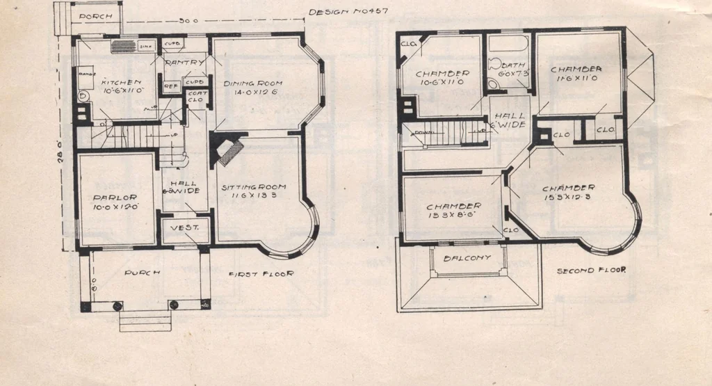 An illustration from Attractive homes, 1912, leaf 21
